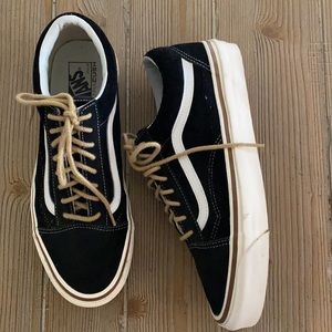 Vans Old Skool 36 DX Anaheim Suede Corduroy OG Black 10.5/12